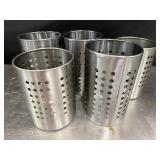 Stainless steel kitchen utensils holder