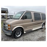 1999 Chevy 1500 Handicap Van - Runs - Title