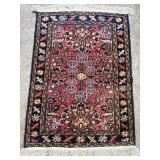 Oriental rug 35in x 25in