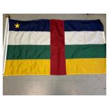 Central African Republic 3x5 Nylon Flag w/ 6ï¿½