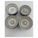 (24) Mini Swirl Aluminum Molds