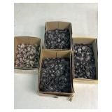 Variety of buttons, 4 boxes