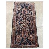 Oriental Area Rug, 4ft 9in X 2ft 4in