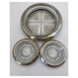 Silver Plated Coasters