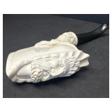 Hand carved Meerschaum pipe