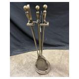 5 piece fireplace utensil set