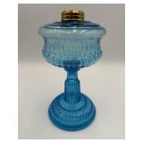 Blue Oil Lamp Base, no globe