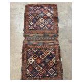 Oriental rug, 51in x 23in