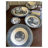 Currier & Ives China serving pieces