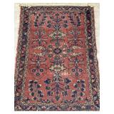 Antique oriental rug 58in x 41in