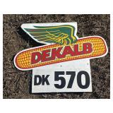 Dekalb Seed Sign, Corrugated