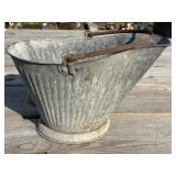 Galvanized Ash Bucket