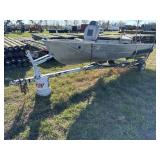 14ft StarCraft Aluminum Boat w/ Trailer - No title