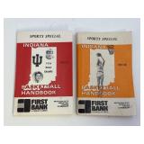 Indiana Basketball Handbooks 1976-78