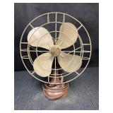 Vtg Airflow 9in 4 blade metal fan