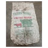 Rolling Priaire Lumber & Grain Co. Cloth Sack -