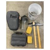 chain saw cases, sponges, 2 T