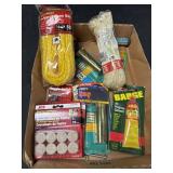 Felt Pads, 50ï¿½ rope, Cement, 25ï¿½ rope, misc