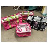 4 Thirty-One utility totes, 3 large & 1 small