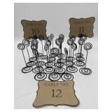 (25) Table Place Card Holders