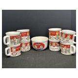 Campbellï¿½s Soup Bowl & 8 Mugs