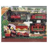 North Pole Express Christmas Train Set-new