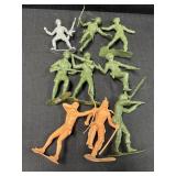 Louis Marx & Co Indian Figurine & Army Men