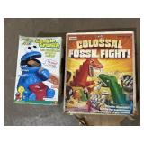 Cookie Crunch & Colossal Fossil Fight Games