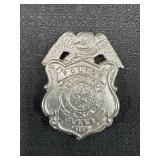 Metal State of Texas Police Badge