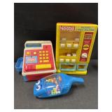 Playskool Childs Cash Register & Vaccum &