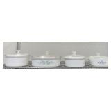 Selection of Corning Ware Casseroles
