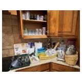 Selection of Kitchen Storage, Utensils, & More