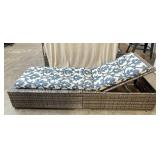 All Weather Wicker Patio Lounger