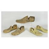 Selection of Vintage Wooden Shoe Forms