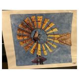 Weather Vane Watercolor signed