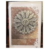 Medallion Stone Art signed print