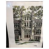 Central MO State University Original Watercolor