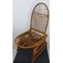 folding Sno-shu chair by WF Tubbs Co., 15"X16"X30"