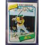 1980 Topps Rickey Henderson ROOKIE CARD #482 -