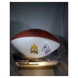 Don Beebe autographed FCA football