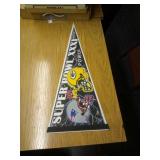 Green Bay Packer Super Bowl XXXI pennant