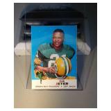 1969 Topps Bob Jeter FB card Packers