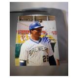 1982 Brewers Autographed photo-Glenn Briggs