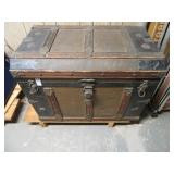 antique camel top trunk