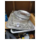 pile of foil pans