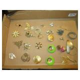 costume jewelry pins / brooches