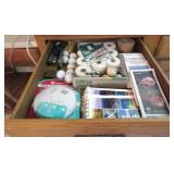 Drawer Clean Out - Includes Maps, Golf Balls,