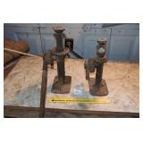 (2) Vintage Jacks - Located in Workshop