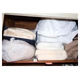 Group lot of blankets (likely full size) &