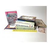 Group Lot includes Books, Cookbooks, Note Pads